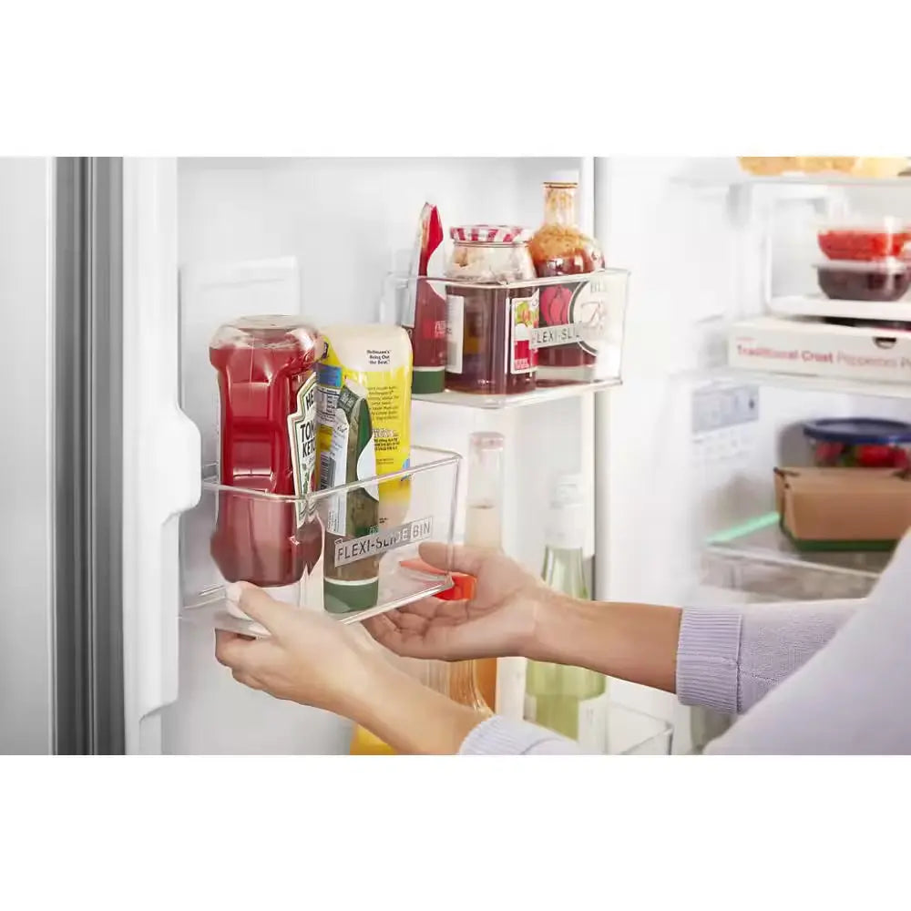 24 In. 12.7 Cu. Ft. Garage Ready Bottom Freezer Refrigerator in Fingerprint Resistant Stainless | Fridge.com