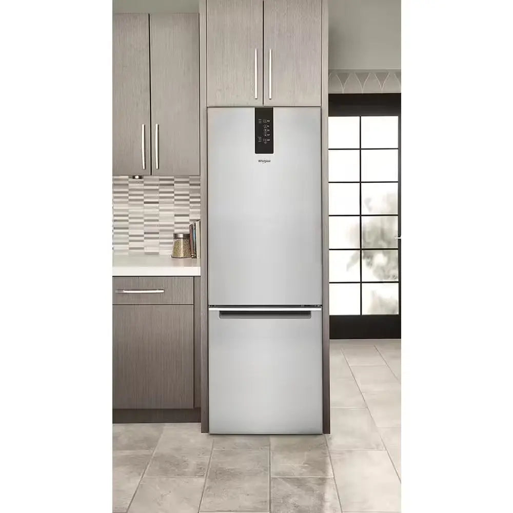 24 In. 12.7 Cu. Ft. Garage Ready Bottom Freezer Refrigerator in Fingerprint Resistant Stainless | Fridge.com