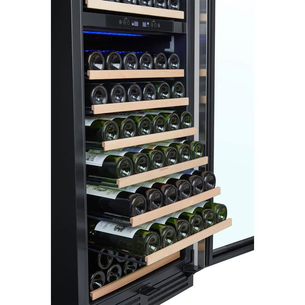 24 In. 152 Bottle Wine Cooler Refrigerator Frost Free with Digital Temperature Control, Freestanding or Built-In | Fridge.com