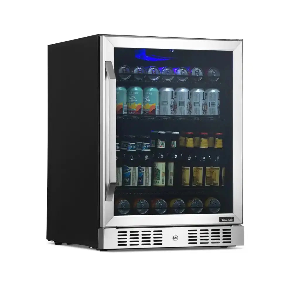 24 In. 177 Can Capacity Built-In or Freestanding Beverage Refrigerator and Cooler | Fridge.com