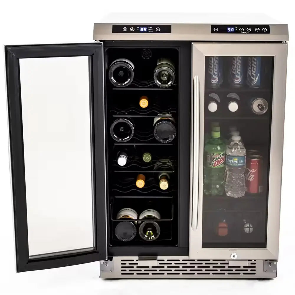 24 In. 19-Bottle Wine & Beverage Cooler | Fridge.com