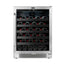 24 In. 46-Wine Bottle Built in Undercounter Stainless Steel Wine Refrigerator | Fridge.com