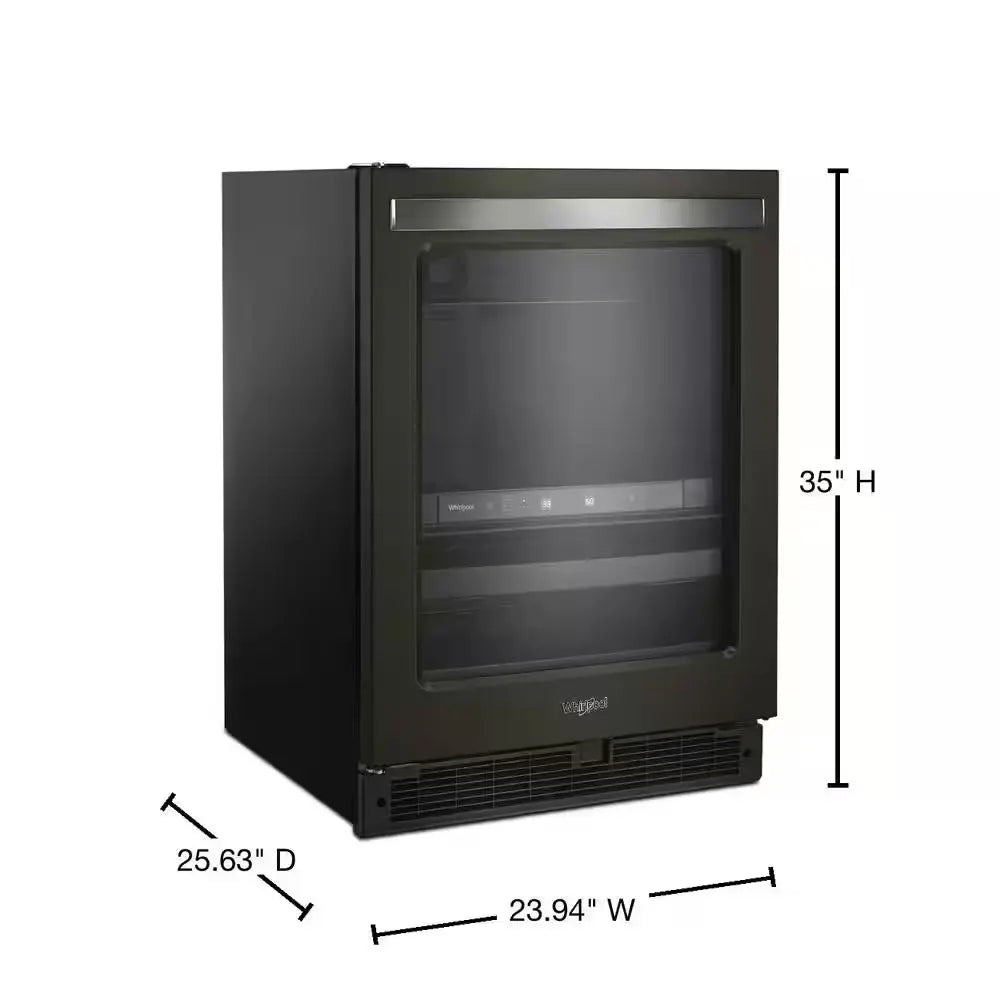 24 In. 5.2 Cu. Ft. Undercounter Beverage Cooler Center | Fridge.com