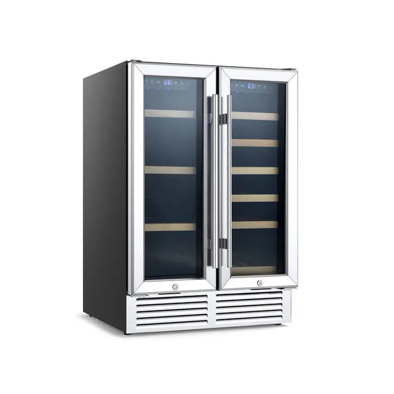 24 Inch Dual Zone Wine and Beverage Cooler | Fridge.com