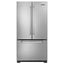 24.2 Cu. Ft. Built-In French Door Refrigerator in Stainless Steel, Platinum Interior | Fridge.com