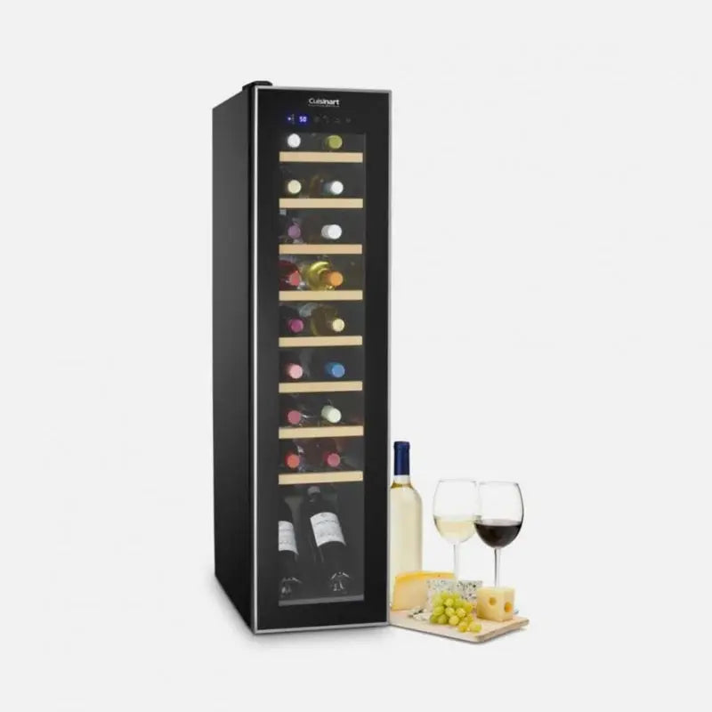 24.2'' 18 Bottle Dual Zone Free-Standing Wine Refrigerator | Fridge.com