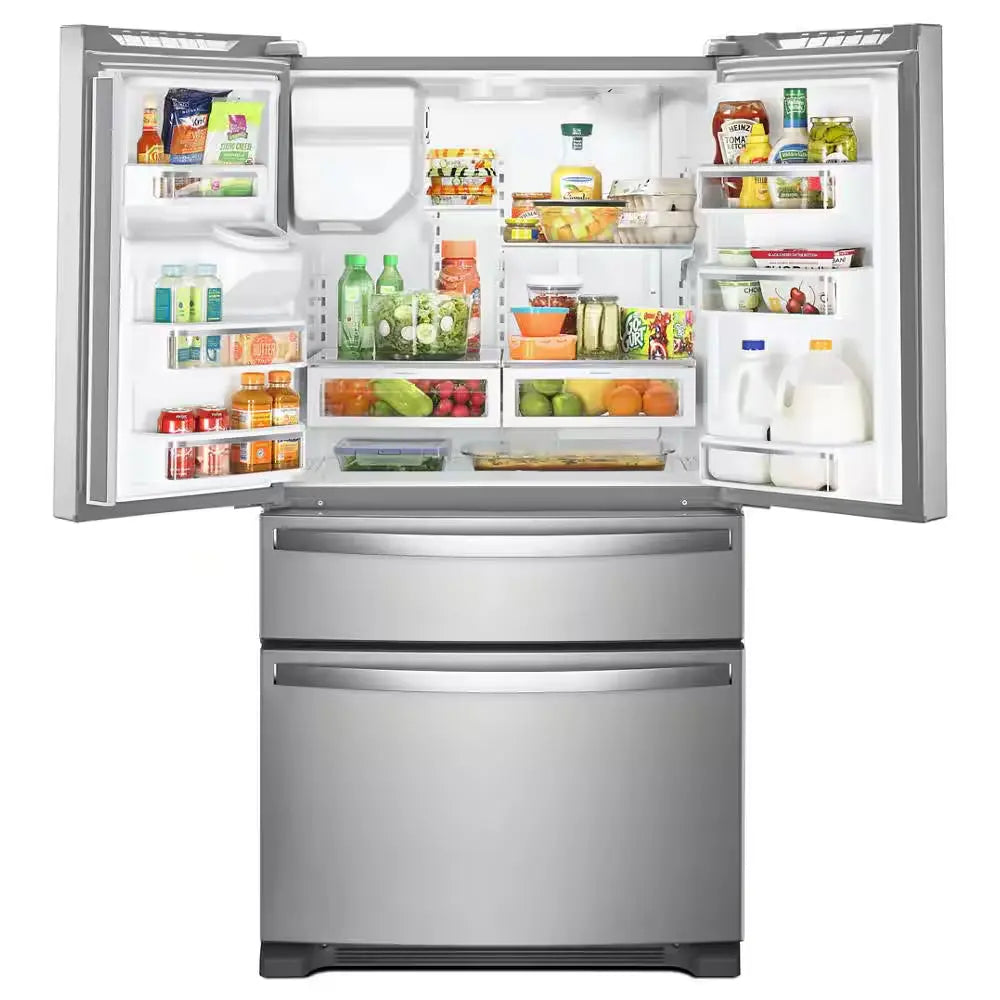 24.5 Cu. Ft. French Door Refrigerator in Fingerprint Resistant Stainless Steel | Fridge.com