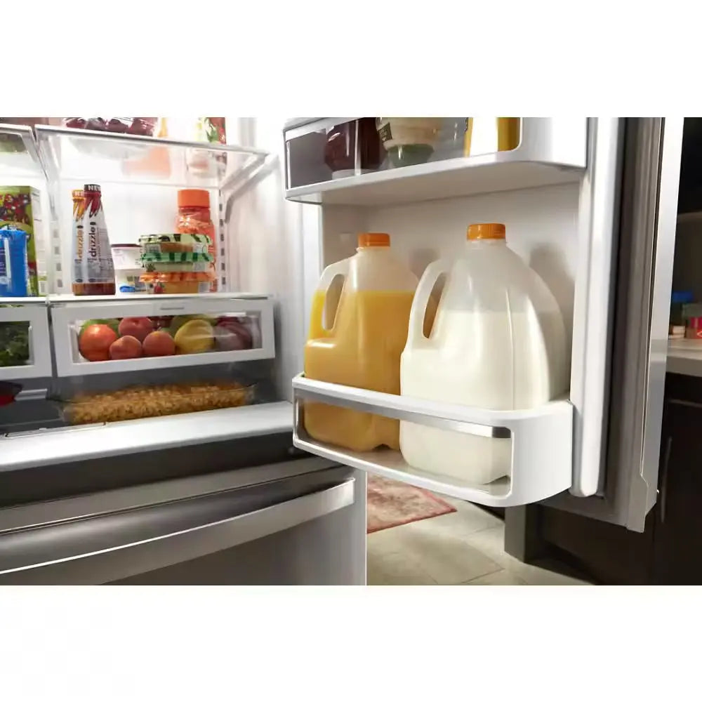 24.5 Cu. Ft. French Door Refrigerator in Fingerprint Resistant Stainless Steel | Fridge.com