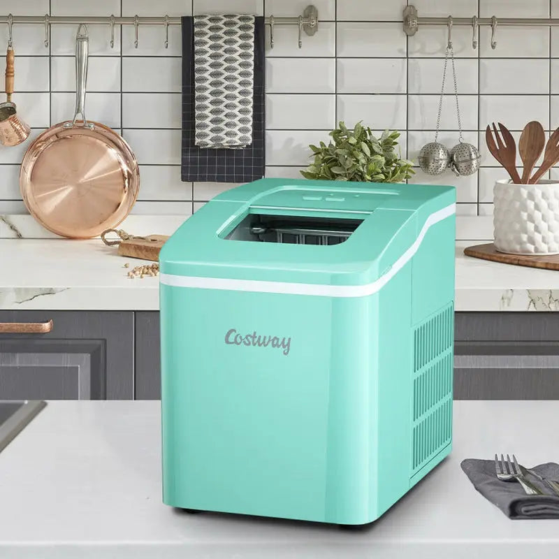 26Lbs/24H Portable Countertop Ice Maker Machine with Scoop | Fridge.com