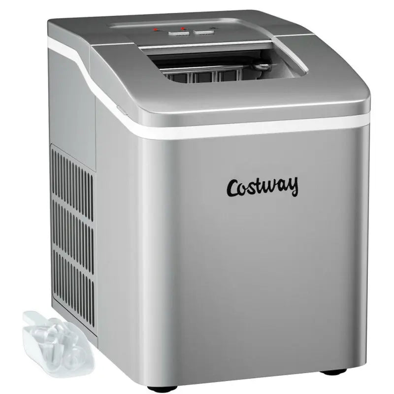 26Lbs/24H Portable Countertop Ice Maker Machine with Scoop | Fridge.com