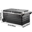 VEVOR Portable Car Freezer, 100 Quart Portable Refrigerator Freezer, 95L Dual Storage Zone Camping Freezer, -4℉~68℉ 12 Volt Fridge Freezer, Car Freezer for Car and Home Use, DC 12/24V, AC 100-240V | Fridge.com