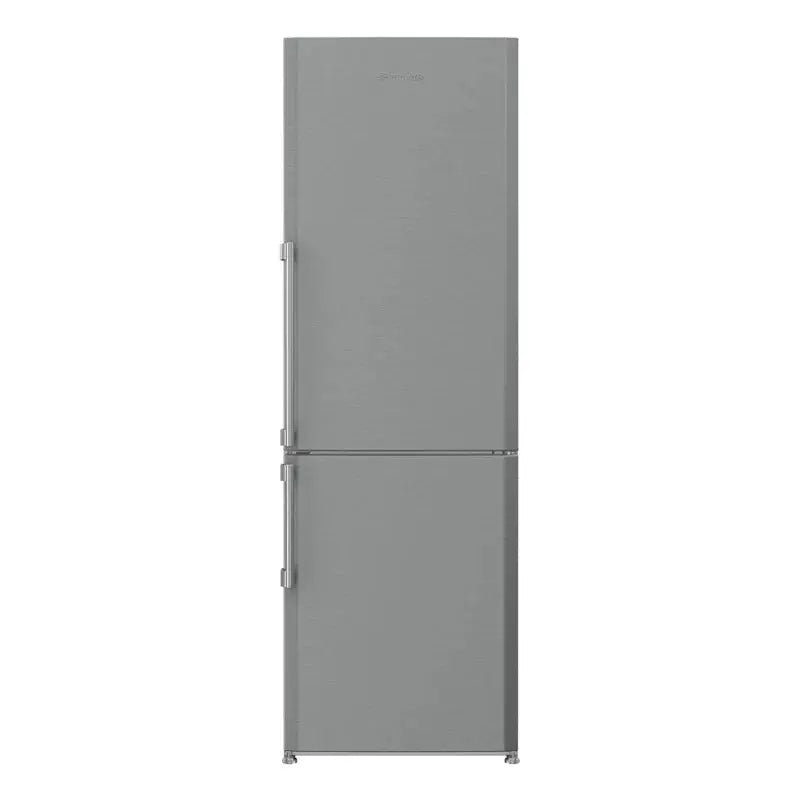 24" 13 Cubic Feet Bottom Freezer Fridge with Internal Auto Ice Maker, Stainless Steel | Fridge.com