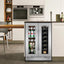 24'' 20 Bottle and 88 Can Dual Zone Built-In & Freestanding Wine & Beverage Refrigerator | Fridge.com