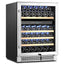 24'' 46 Bottle Dual Zone Wine Cooler Built-In Wine Refrigerator | Fridge.com