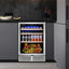 24" Beverage Refrigerator 150 Cans Reversible Handle Built-In Beer Fridge Soda Drink Cooler | Fridge.com