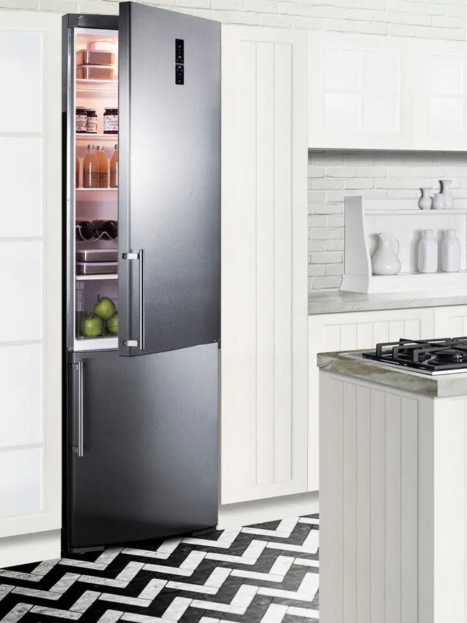 24" Wide Built-In Bottom Freezer Refrigerator | SUMMIT | Fridge.com