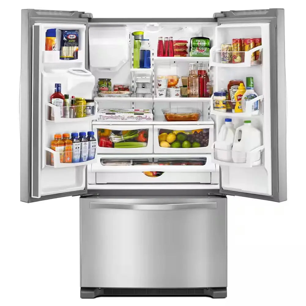 25 Cu. Ft. French Door Refrigerator in Fingerprint-Resistant Stainless Steel | Fridge.com