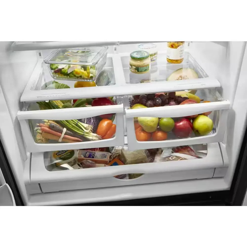 25 Cu. Ft. French Door Refrigerator in Fingerprint-Resistant Stainless Steel | Fridge.com