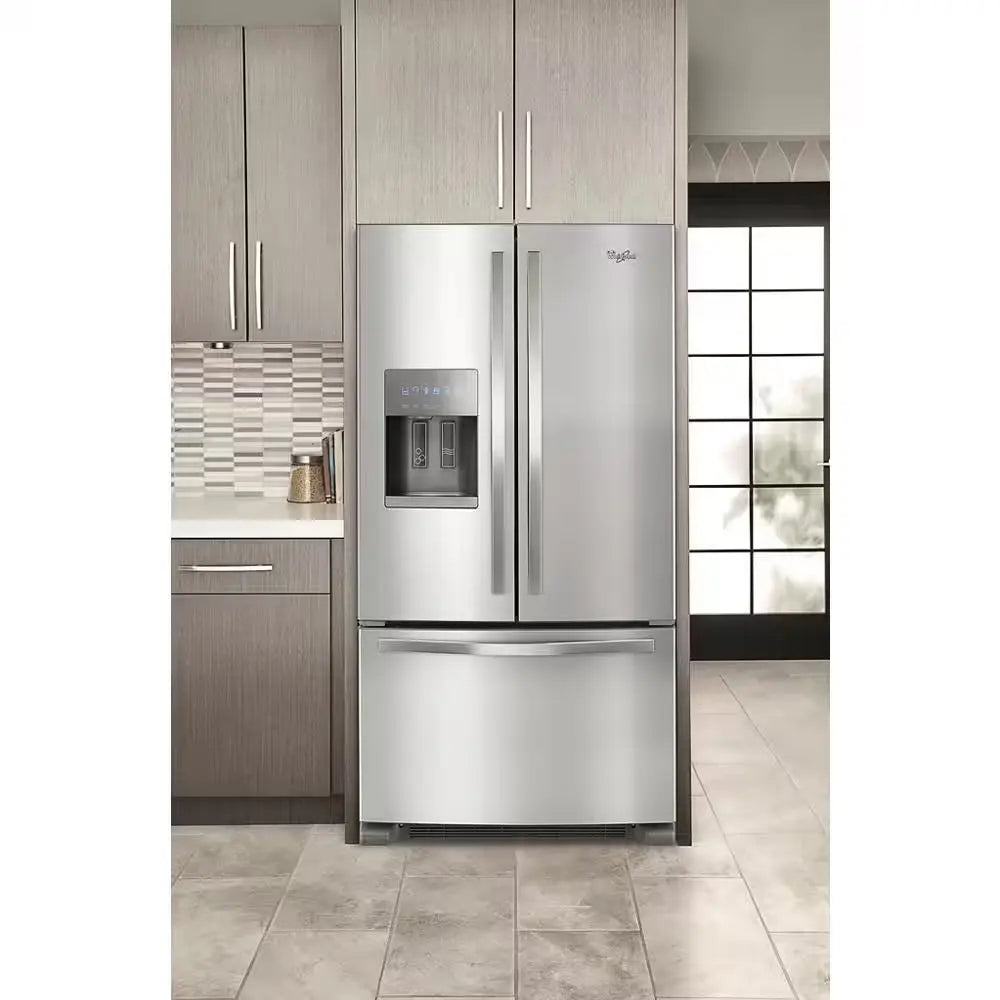 25 Cu. Ft. French Door Refrigerator in Fingerprint-Resistant Stainless Steel | Fridge.com