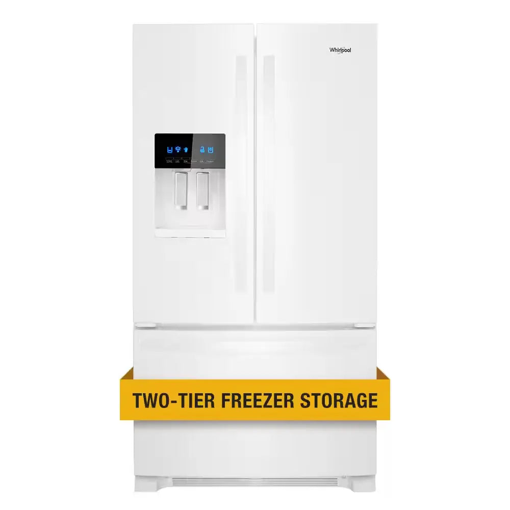 25 Cu. Ft. French Door Refrigerator in Fingerprint-Resistant Stainless Steel | Fridge.com