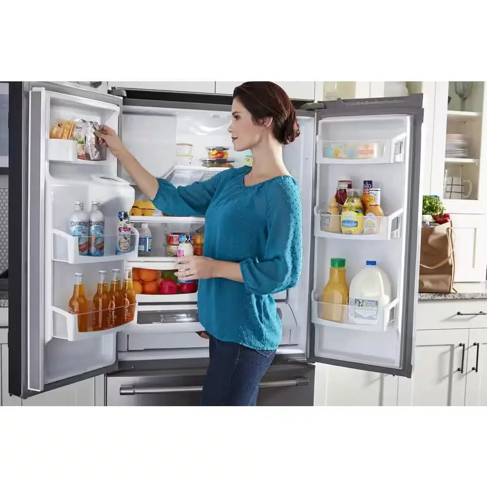 25 Cu. Ft. French Door Refrigerator in Fingerprint Resistant Stainless Steel | Fridge.com