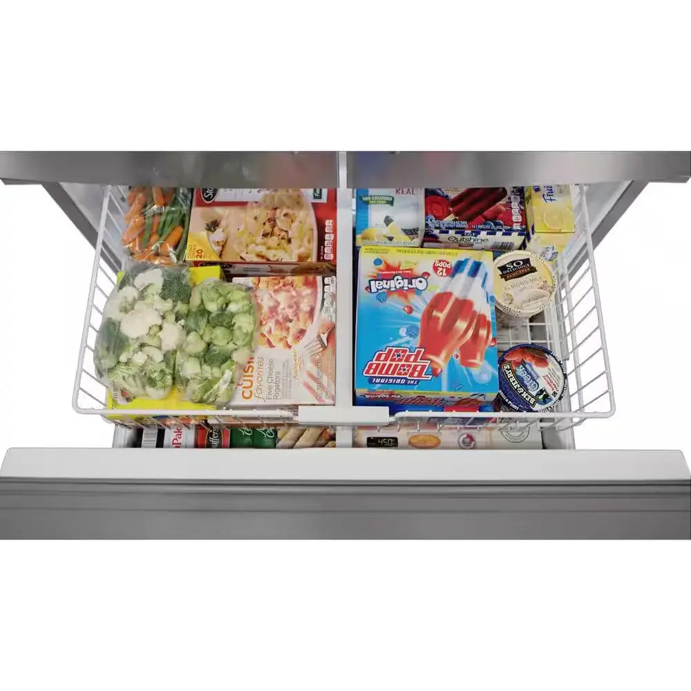 25 Cu. Ft. French Door Refrigerator in Fingerprint Resistant Stainless Steel | Fridge.com