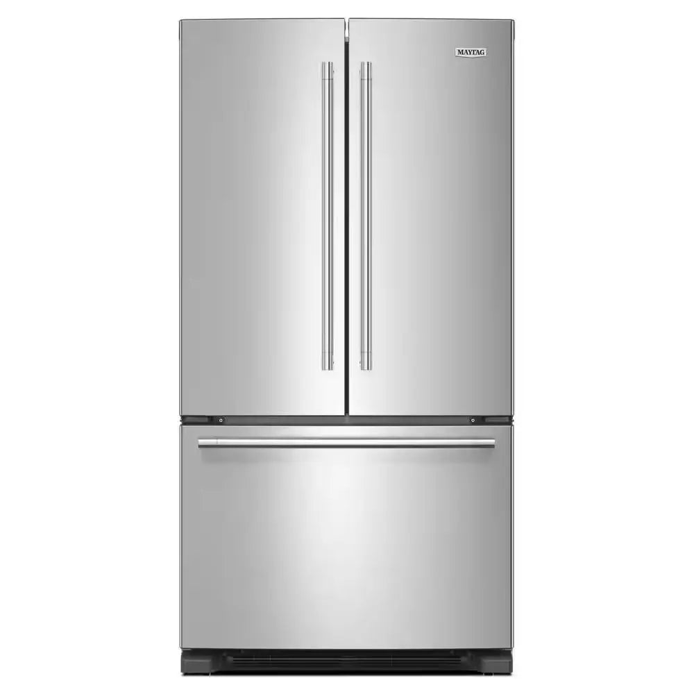 25 Cu. Ft. Standard Depth French Door Refrigerator in Fingerprint Resistant Stainless Steel | Fridge.com