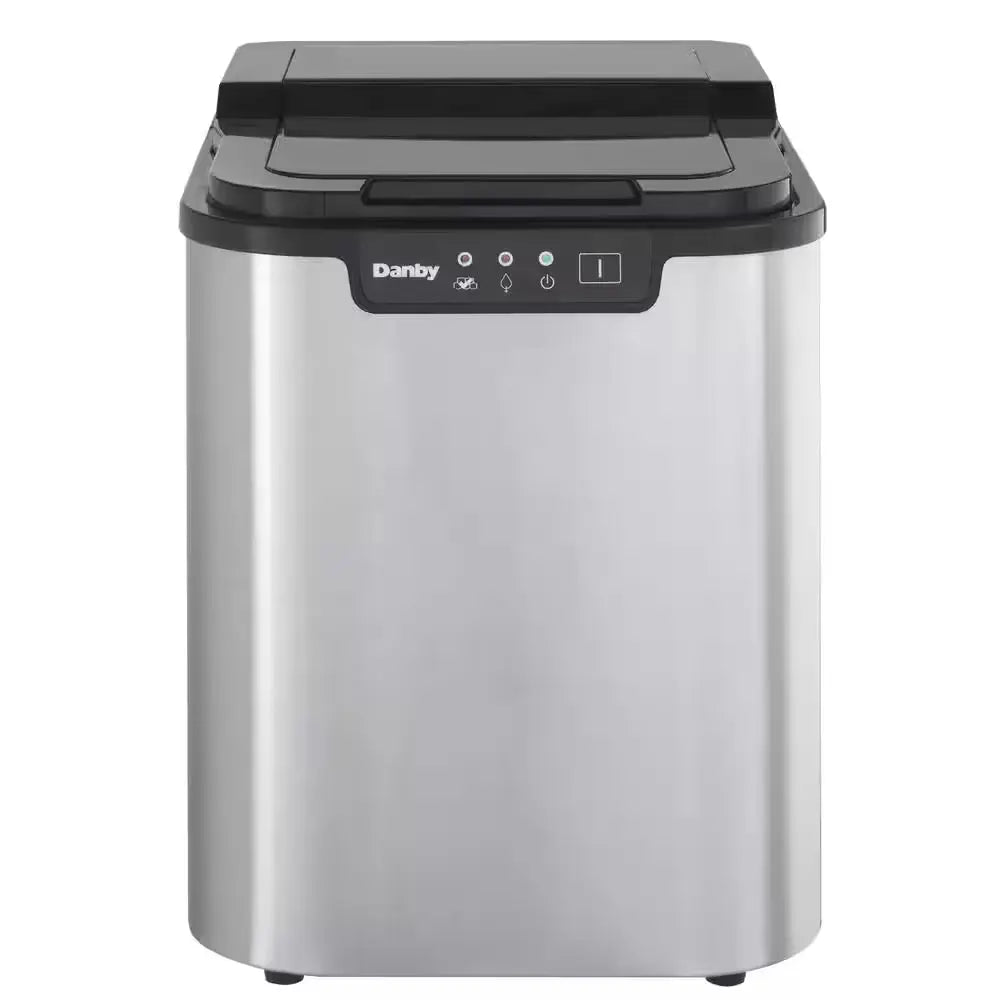 25 Lbs. Portable Countertop Ice Maker in Stainless Steel | Fridge.com