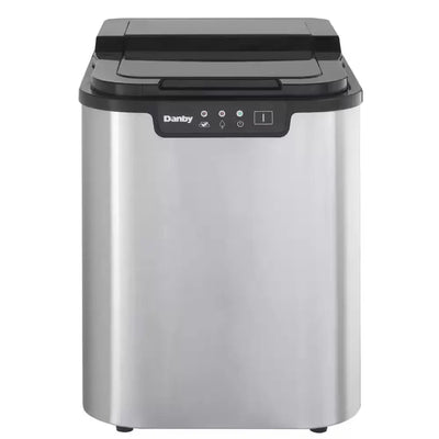 25 Lbs. Portable Countertop Ice Maker in Stainless Steel | Fridge.com