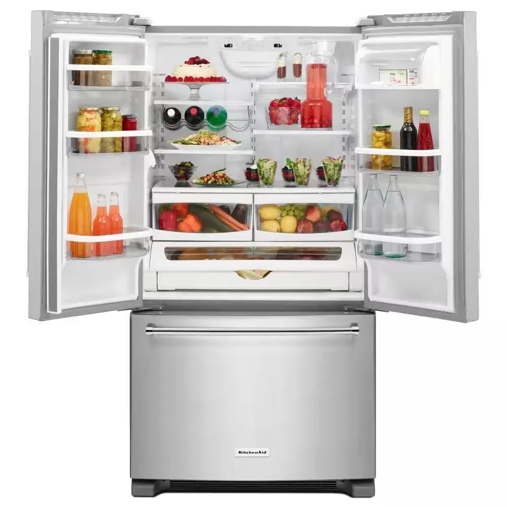 25.2 Cu. Ft. French Door Refrigerator in Stainless Steel | Fridge.com