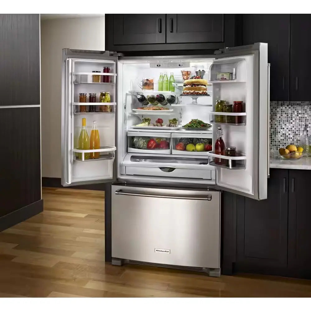 25.2 Cu. Ft. French Door Refrigerator in Stainless Steel | Fridge.com