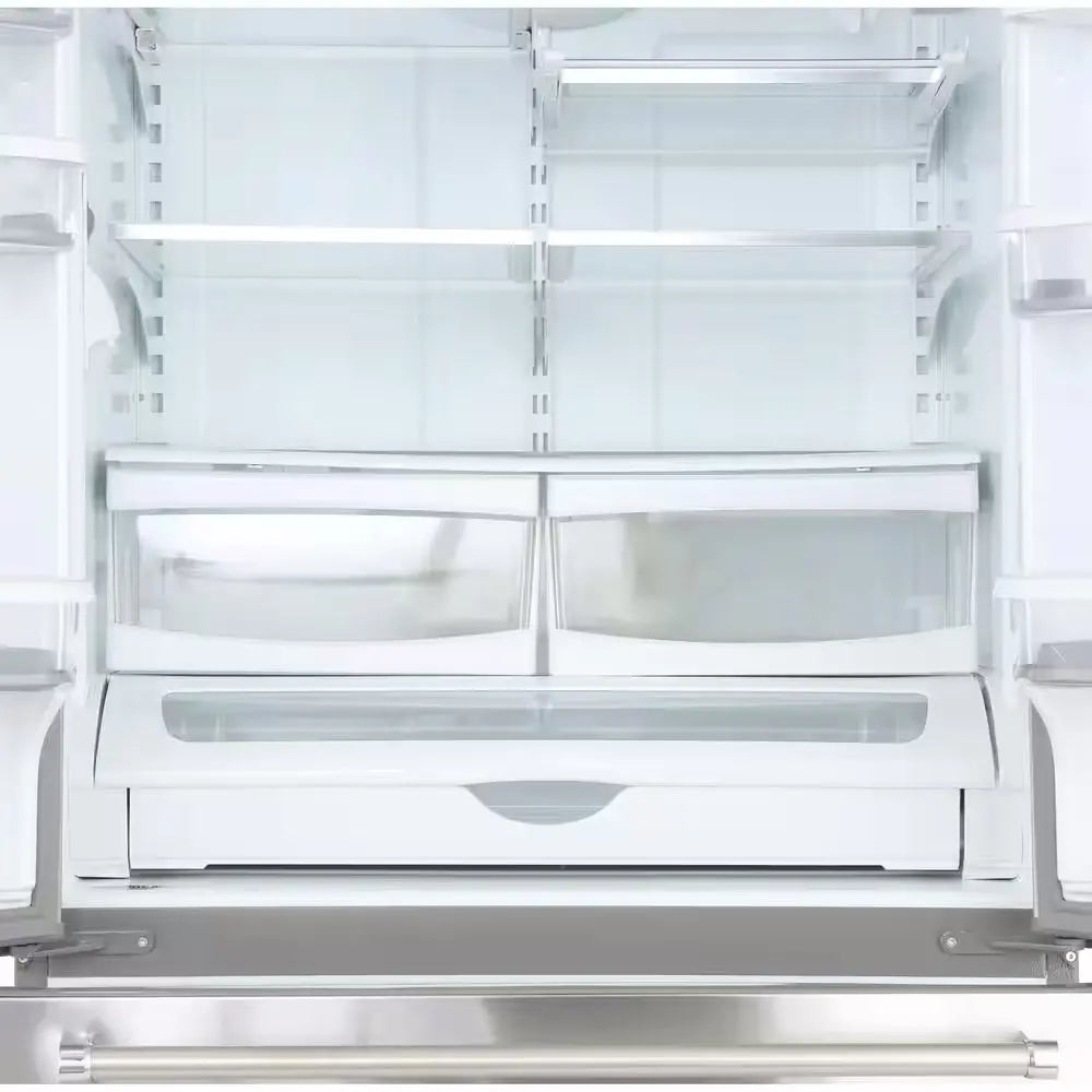 25.2 Cu. Ft. French Door Refrigerator in Stainless Steel | Fridge.com