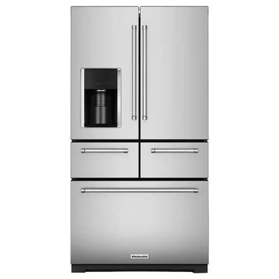 25.8 Cu. Ft. French Door Refrigerator in Stainless Steel with Platinum Interior | Fridge.com