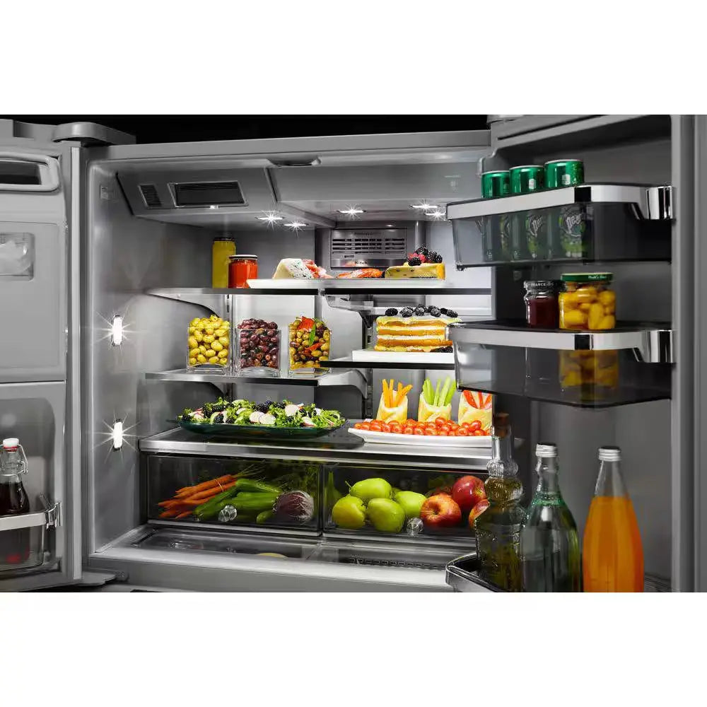 25.8 Cu. Ft. French Door Refrigerator in Stainless Steel with Platinum Interior | Fridge.com