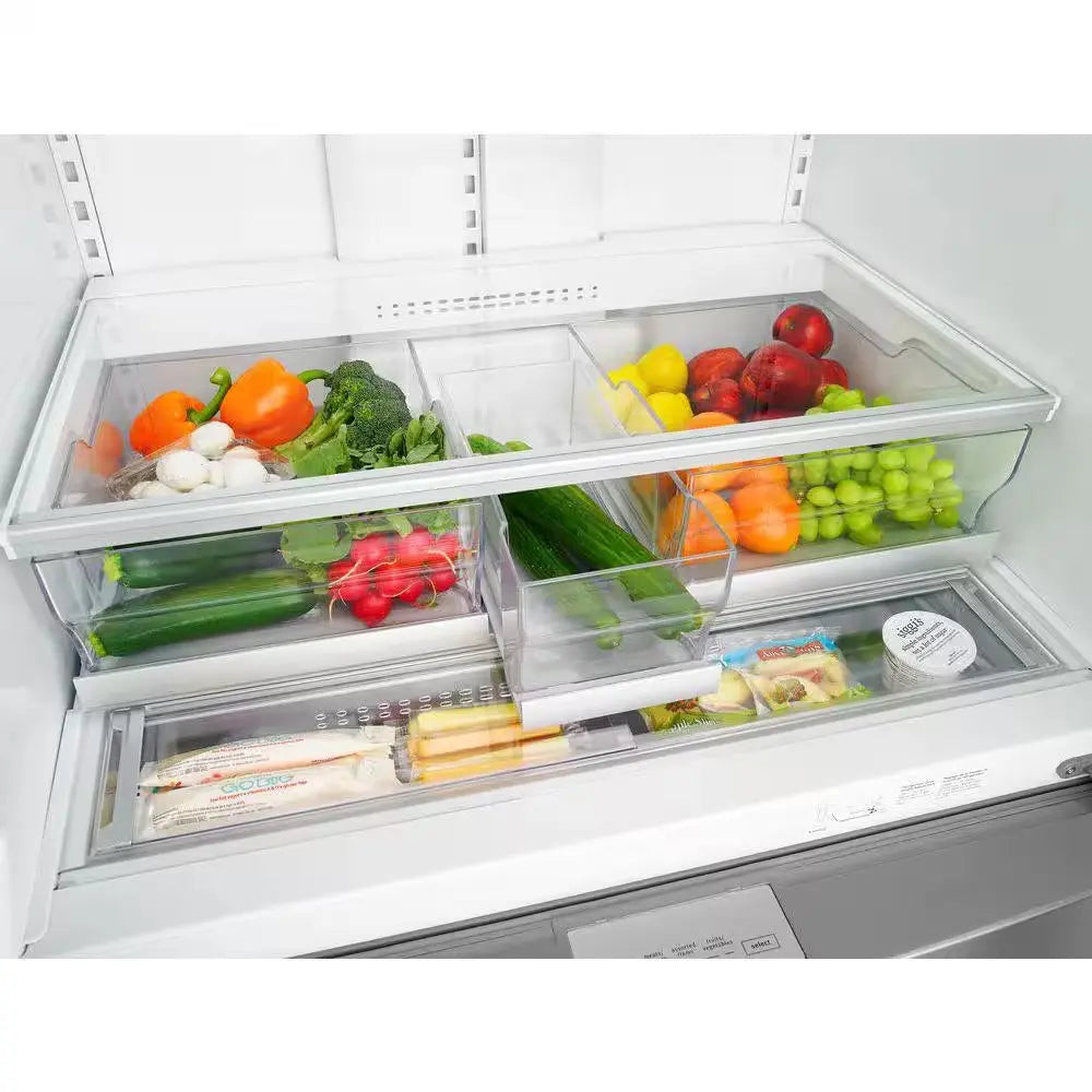 26 Cu. Ft. French Door Refrigerator in Fingerprint Resistant Stainless Steel | Fridge.com