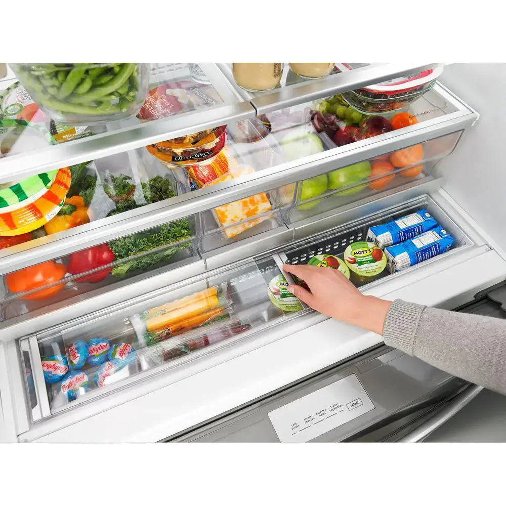 26 Cu. Ft. French Door Refrigerator in Fingerprint Resistant Stainless Steel | Fridge.com