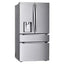 26 Cu. Ft. SMART Counter Depth MAX French Door Refrigerator with Full Convert Drawer in Printproof Stainless | Fridge.com