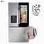 26 Cu. Ft. Smart Instaview Counter Depth MAX French Door Refrigerator in Printproof Stainless Steel | Fridge.com