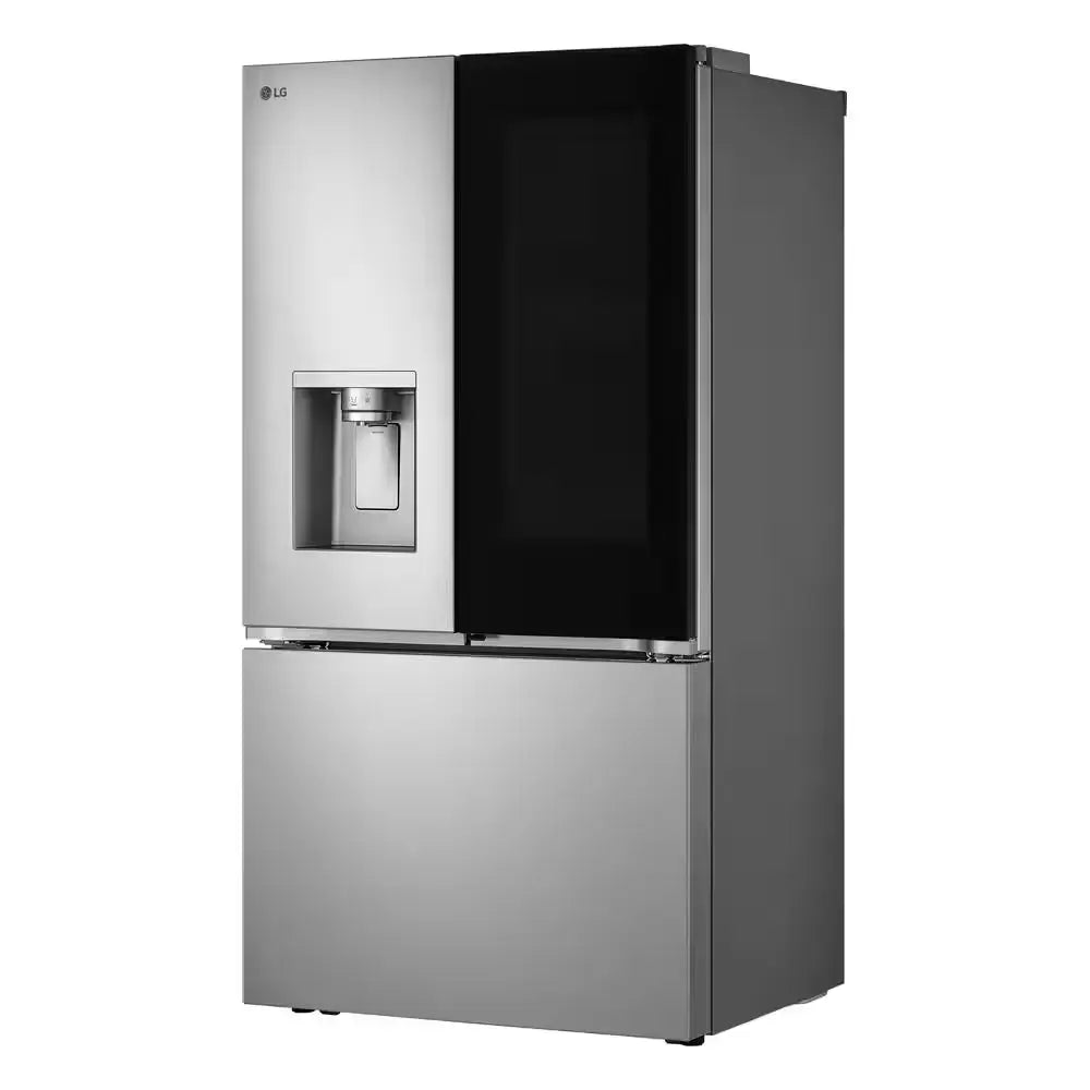 26 Cu.Ft. SMART Counter Depth MAX French Door Refrigerator with Door-In-Door Instaview in Printproof Stainless Steel | Fridge.com