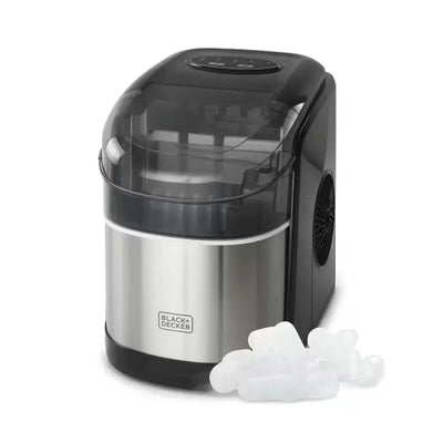 26 Lb. Capacity Portable Ice Maker in Stainless Steel | Fridge.com