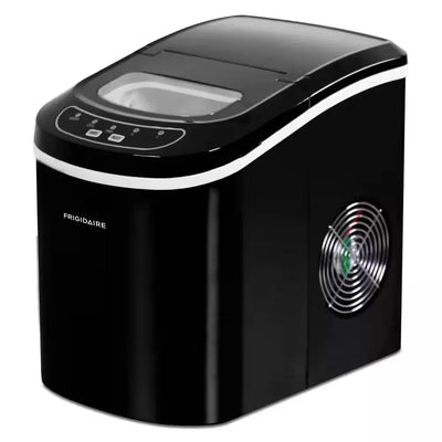 26 Lb. Freestanding Compact Ice Maker in Black | Fridge.com