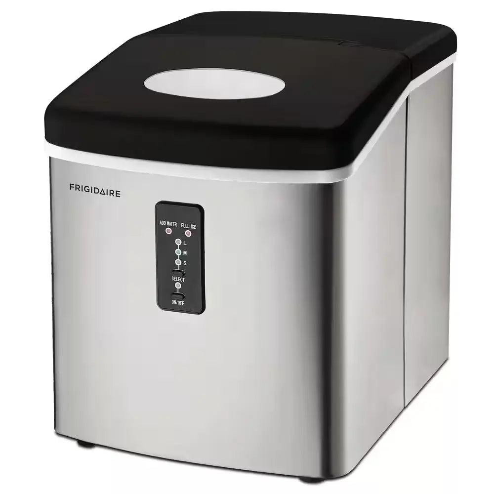 26 Lb. Freestanding Ice Maker in Stainless Steel | Fridge.com