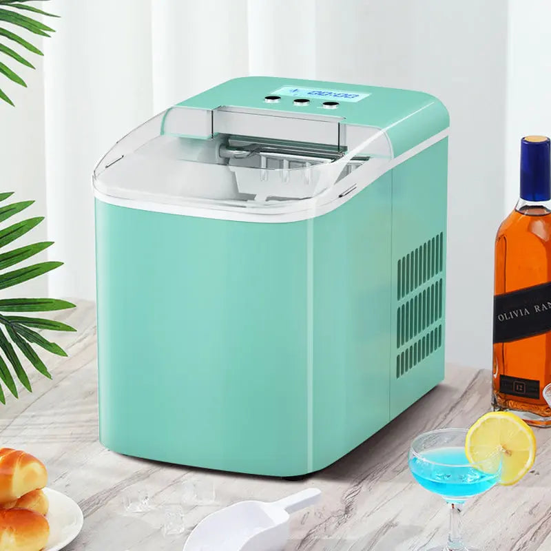 26 Lbs Countertop LCD Display Ice Maker with Ice Scoop | Fridge.com