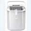 26 Lbs. Portable Countertop Bullet Ice Maker in White | Fridge.com