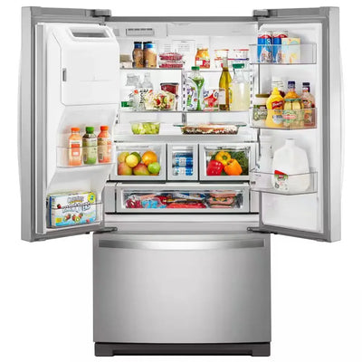 26.8 Cu. Ft. French Door Refrigerator in Fingerprint Resistant Stainless Steel | Fridge.com