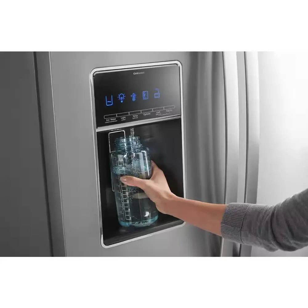 26.8 Cu. Ft. French Door Refrigerator in Fingerprint Resistant Stainless Steel | Fridge.com