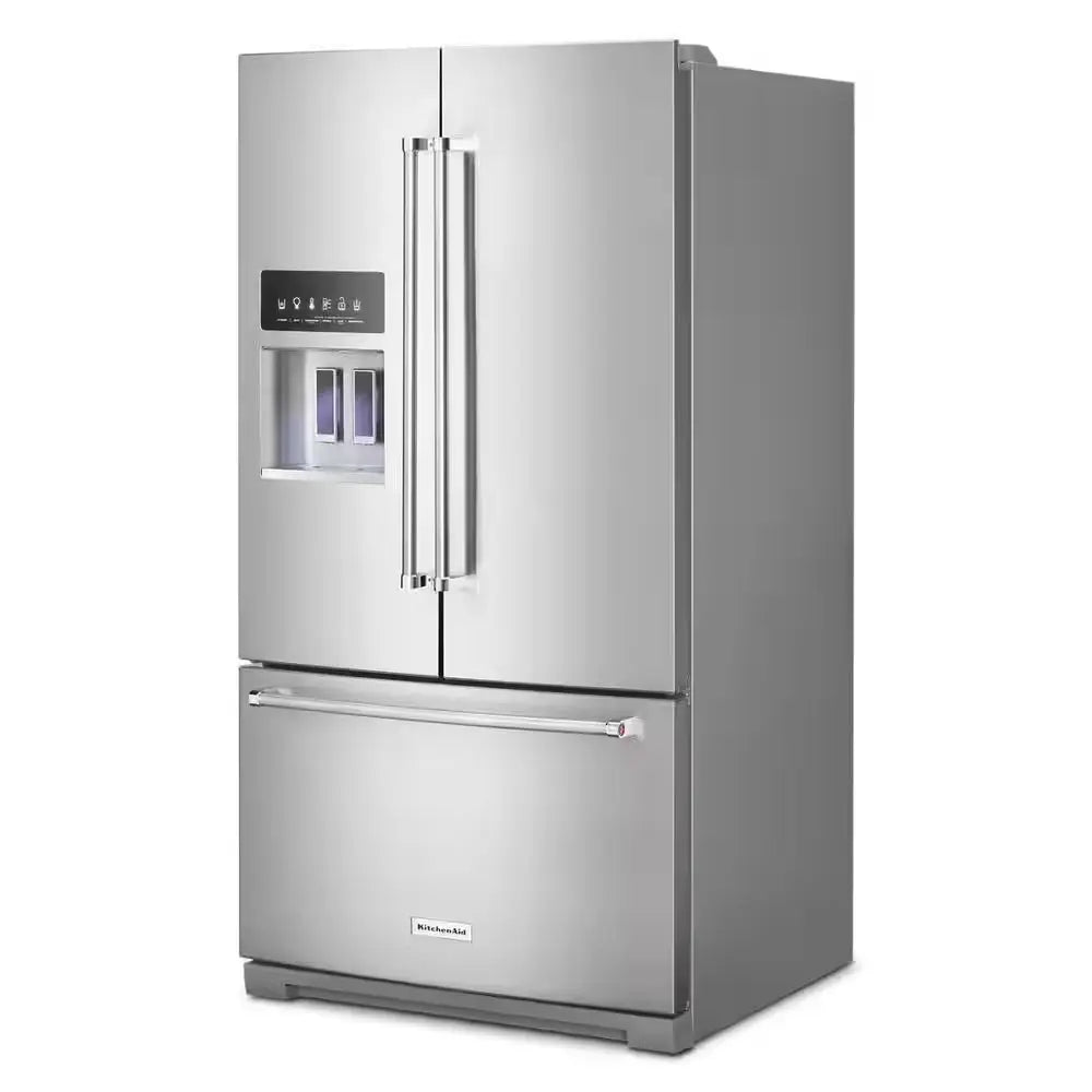 26.8 Cu. Ft. French Door Refrigerator in Stainless Steel with Printshield Finish | Fridge.com