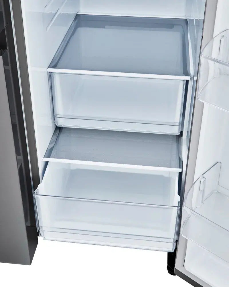 27 Cu. Ft. Side-By-Side Refrigerator with Smooth Touch Ice Dispenser | Fridge.com