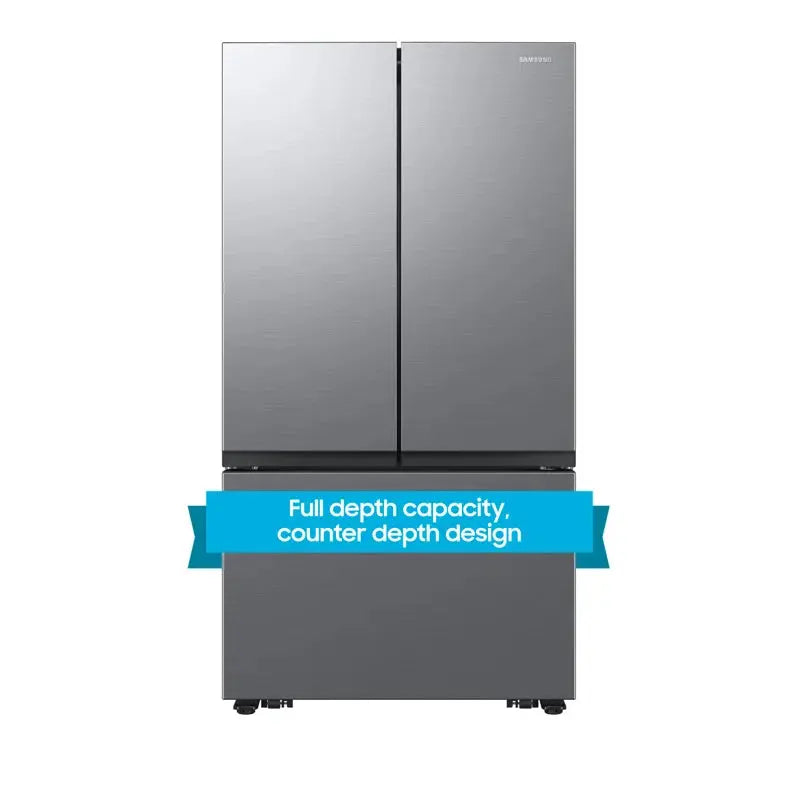 27 Cubic Feet Mega Capacity Counter Depth 3-Door French Door Refrigerator with Dual Auto Ice Maker | Fridge.com