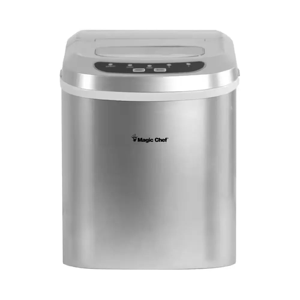 27 Lbs. Portable Countertop Ice Maker in Red | Fridge.com